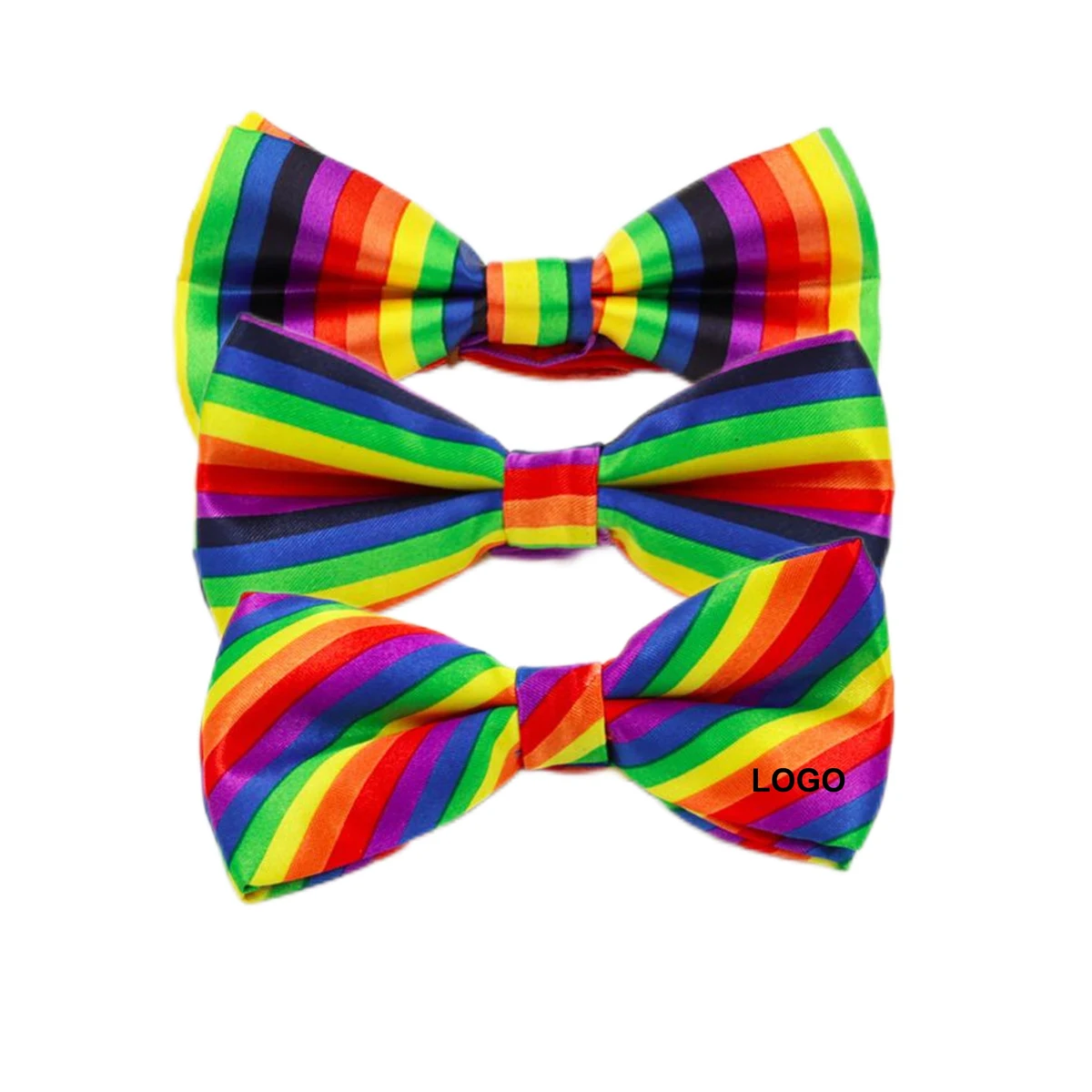Rainbow Bow Tie (direct import) 1