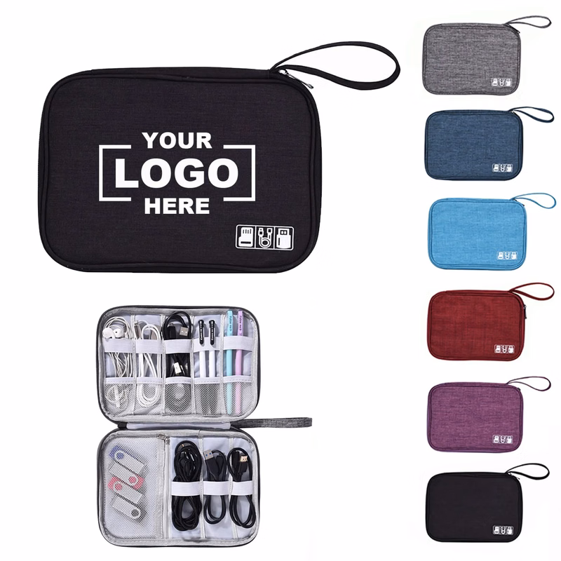 Travel Electronic Accessories Cable Organizer Bag