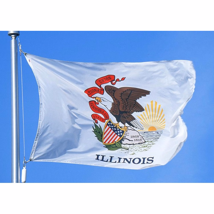 Illinois State Flag - 2' x 3' - Nylon