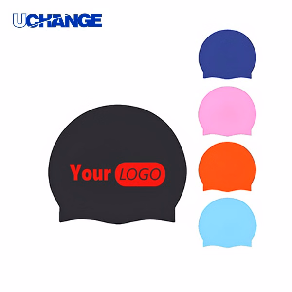 Custom Logo Silicone Swim Cap