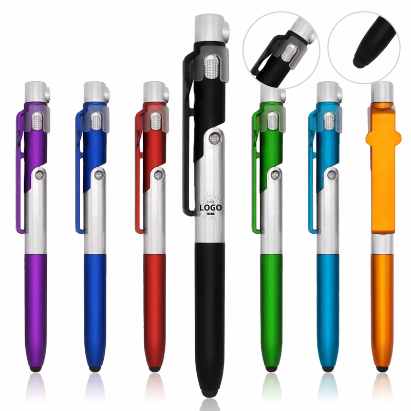 Vibrant Metal Retractable Pens Set