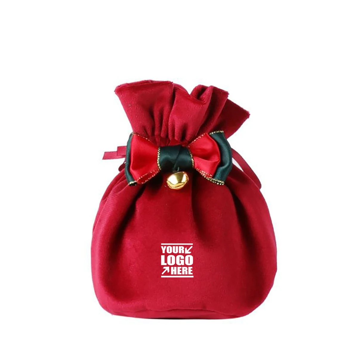 Drawstring Christmas Gift Bag 1