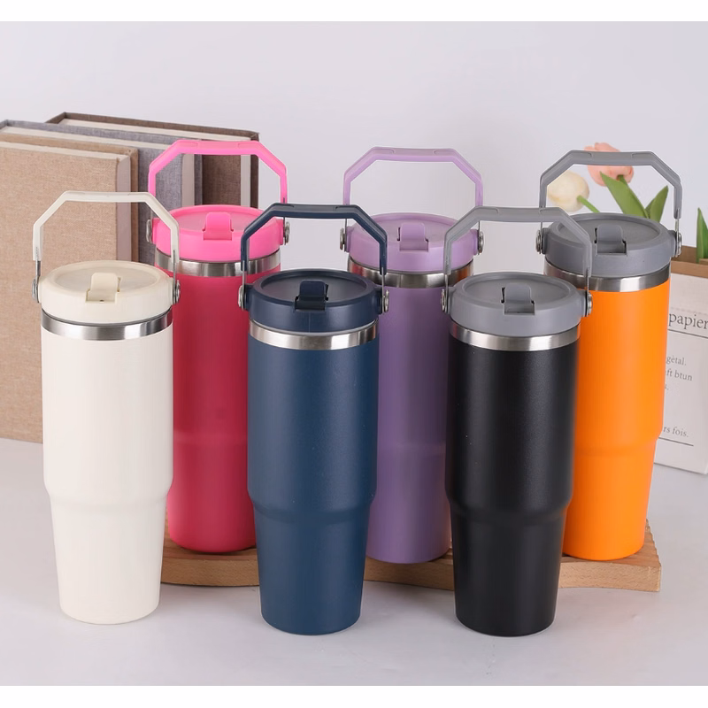 30OZ Double-Wall Stainless Steel Vacuum travel mug