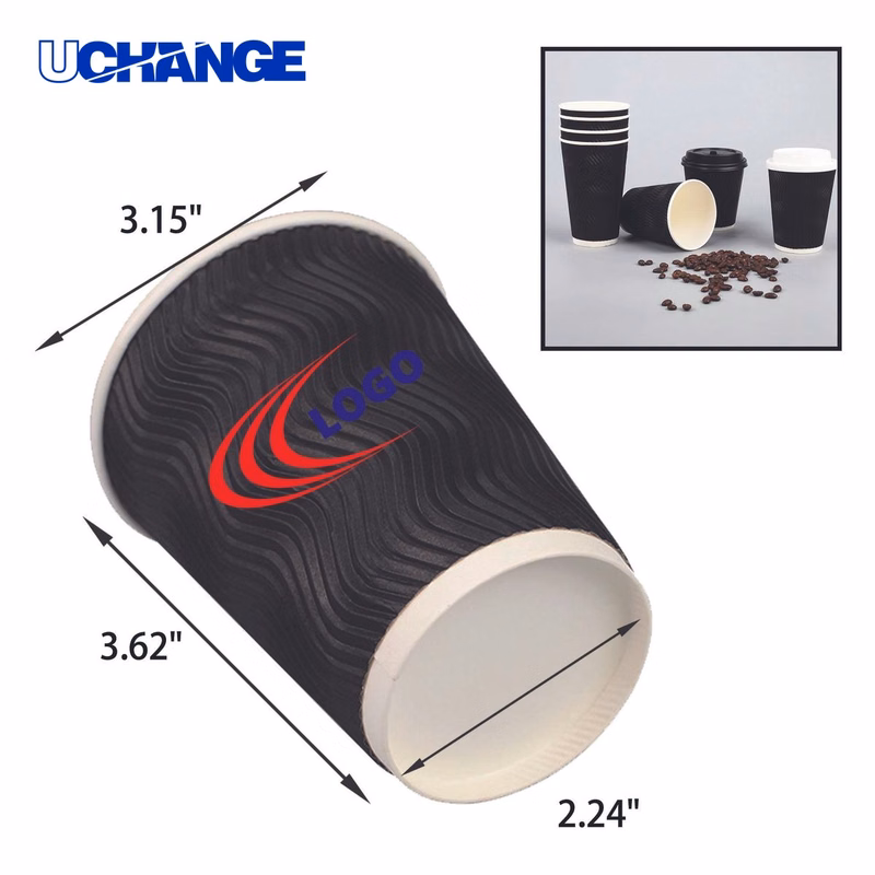 Practical Disposable Cup Container Full Color (8 OZ)