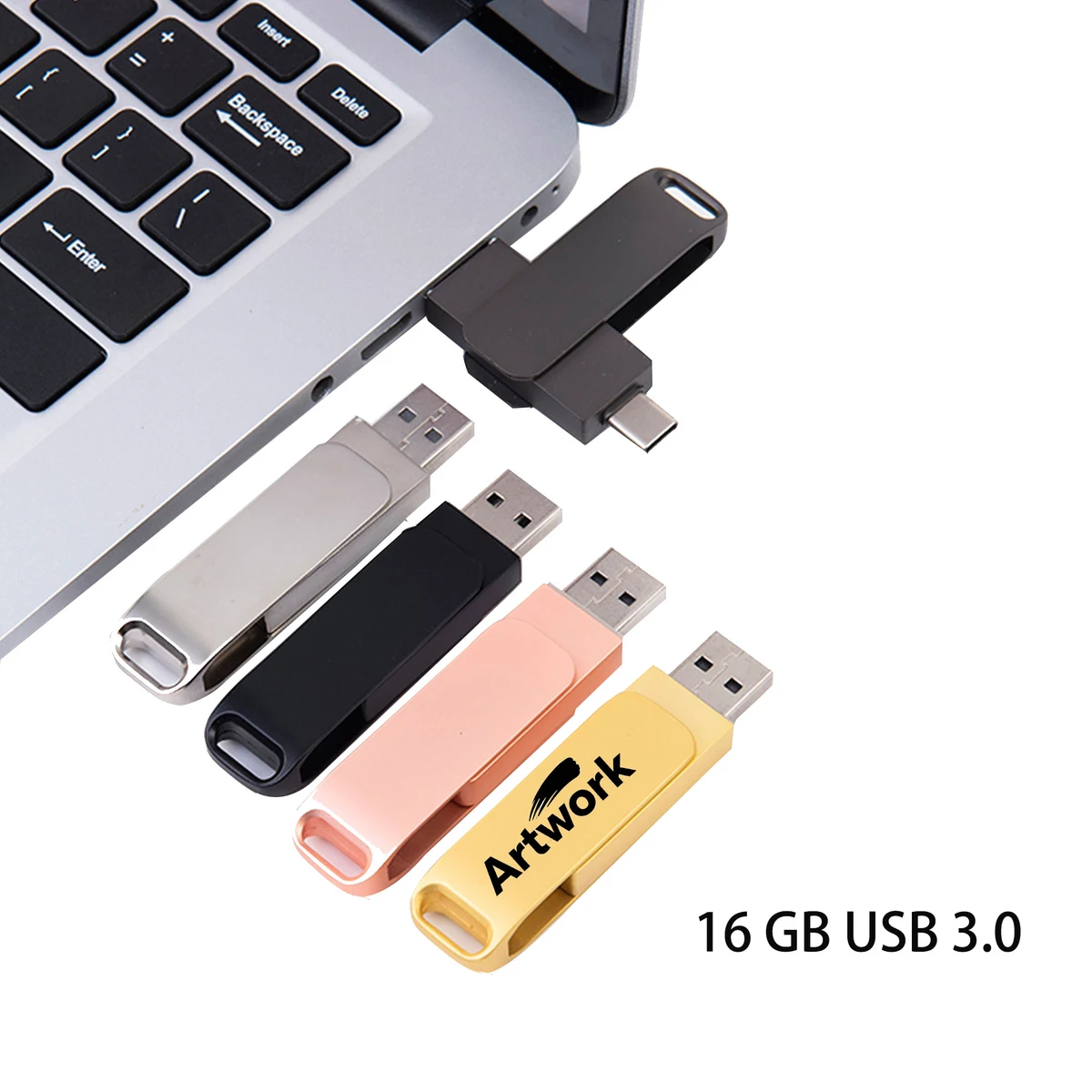 Dual - Interface USB Flash Drive 1