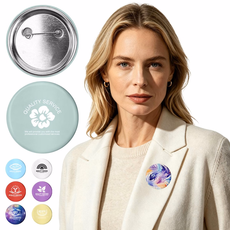 Circular Pin Brooch