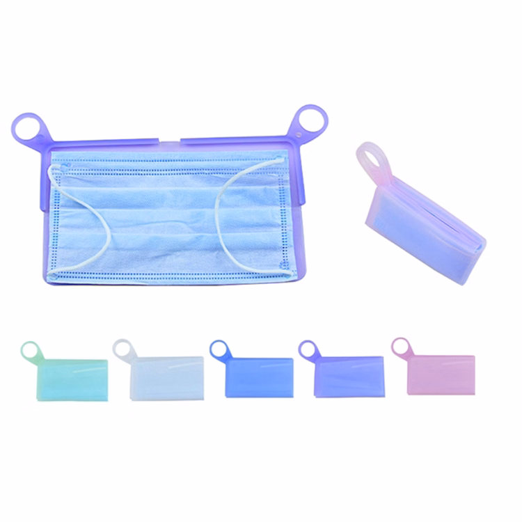Silicone Foldable Mask Temporary Storage Clip