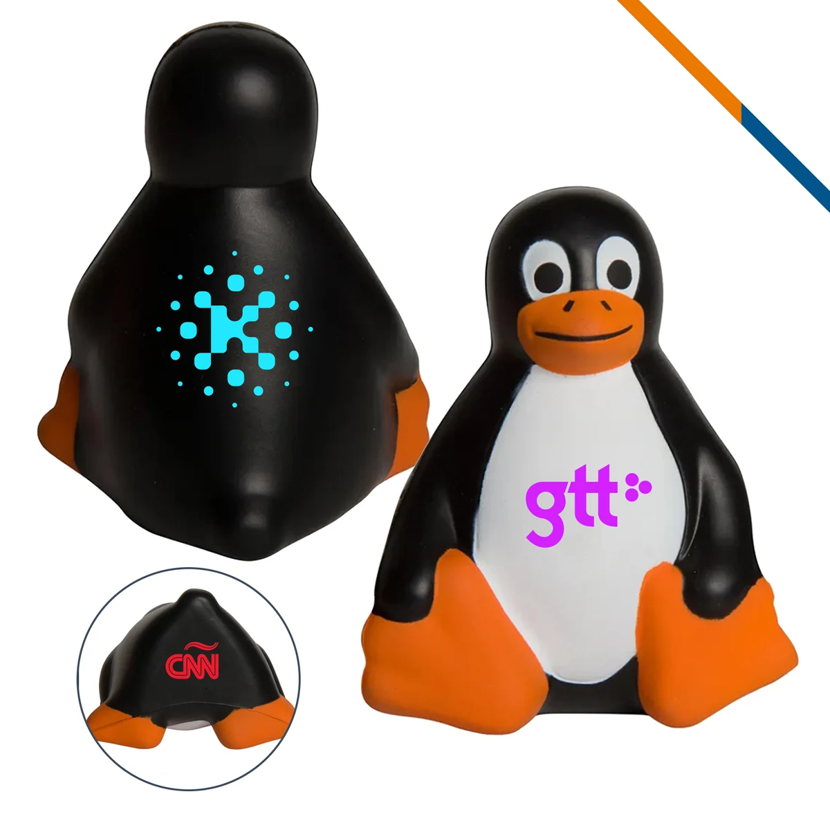 Unia Sitting Penguin Stress Ball 1