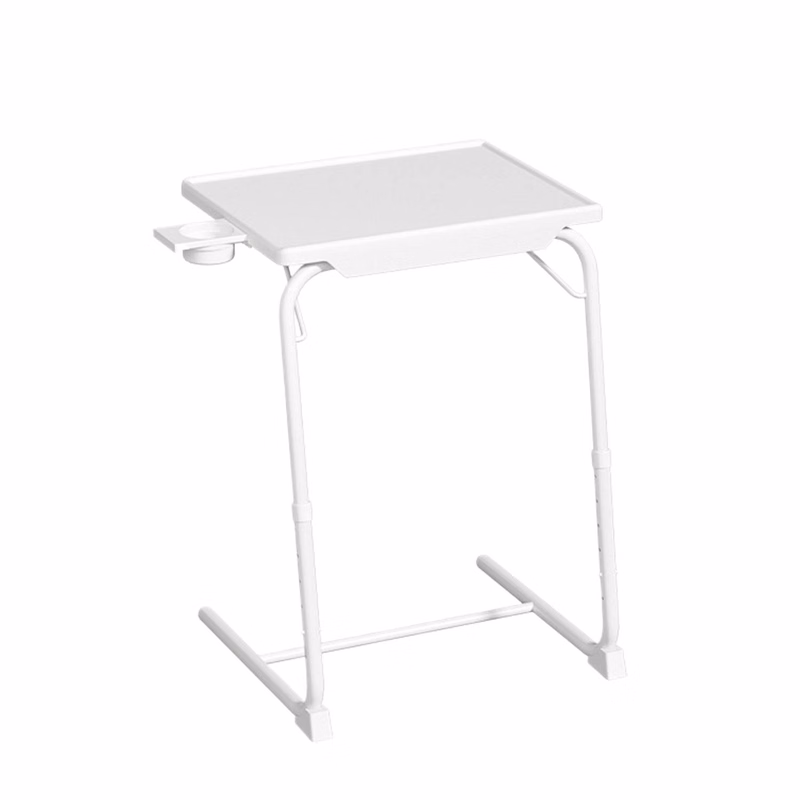 Portable Adjustable Folding Table w/ Non-Slip Base