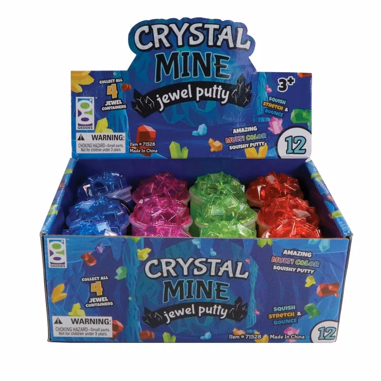 Crystal Mine Jewel Putty - Assorted Colors