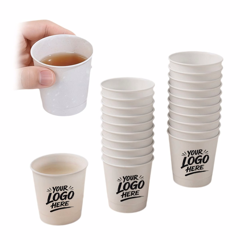 4oz Biodegradable Rice Husk Disposable Cup