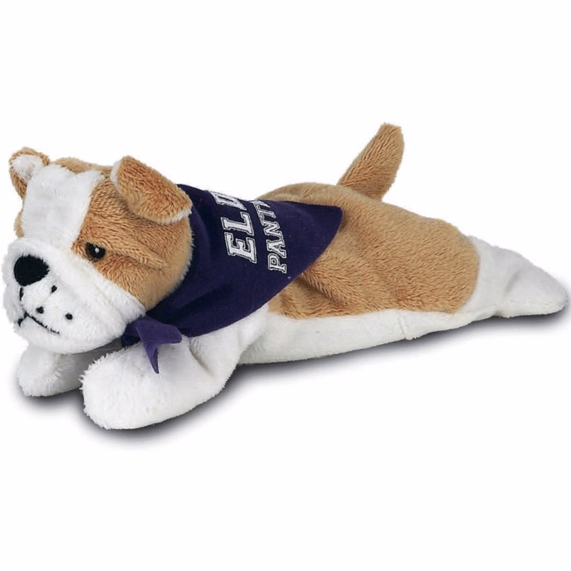 So Soft 8" Laying Beanie Animal - Bulldog