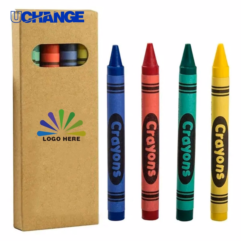 4 Pack Crayon Set for Coloring
