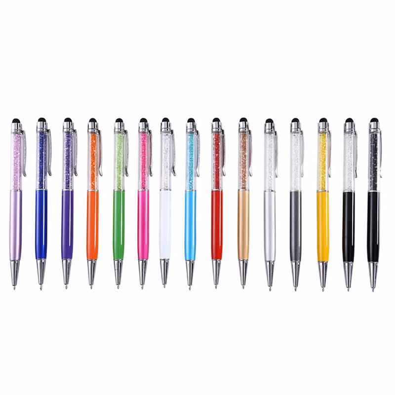 2 In 1 Diamond Twist Ballpoint Pen