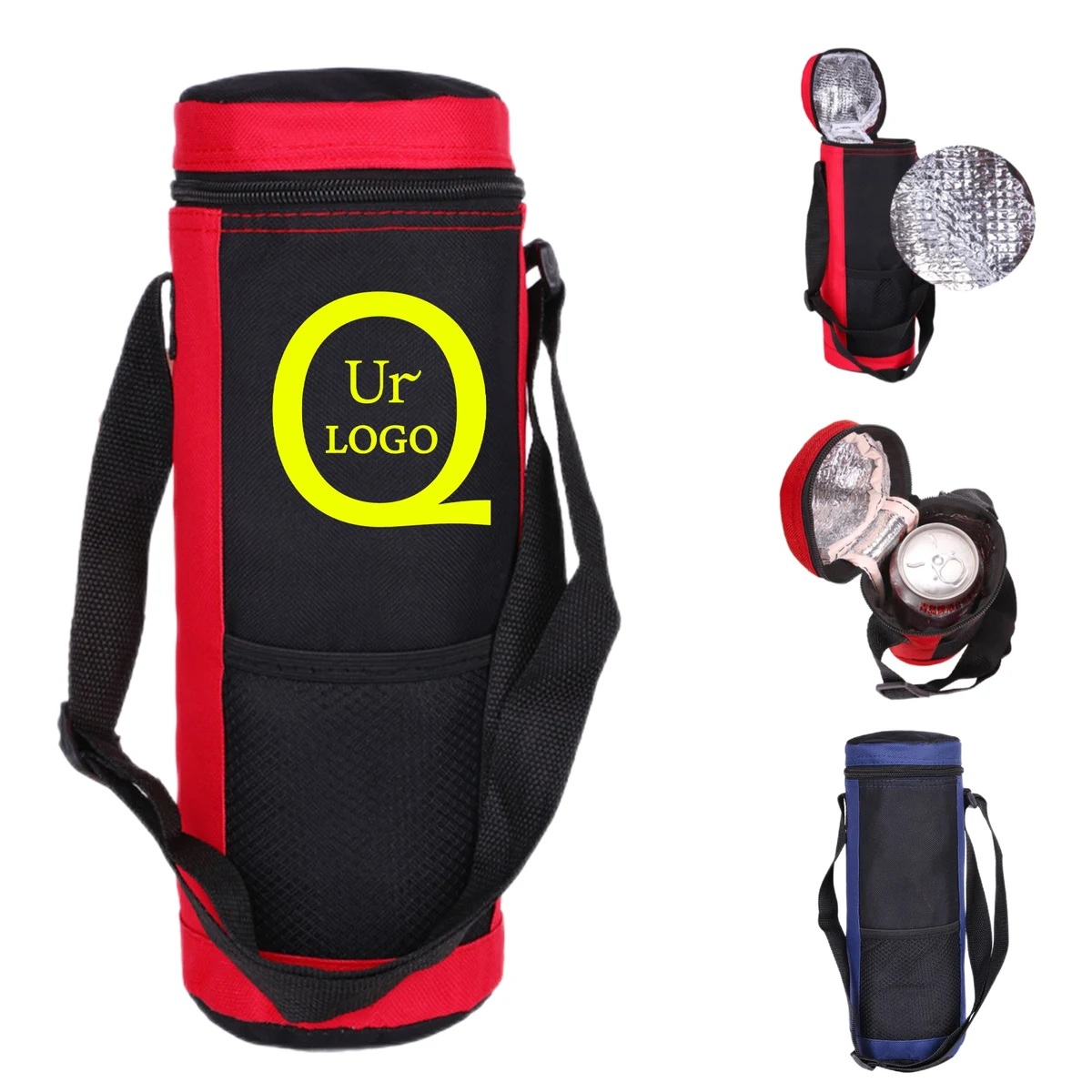 Cylinder Drinking Insulation Cooler Bag 1