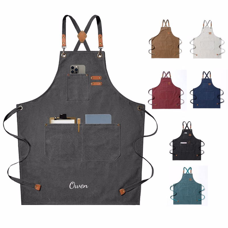 Oil-Resistant Canvas Apron