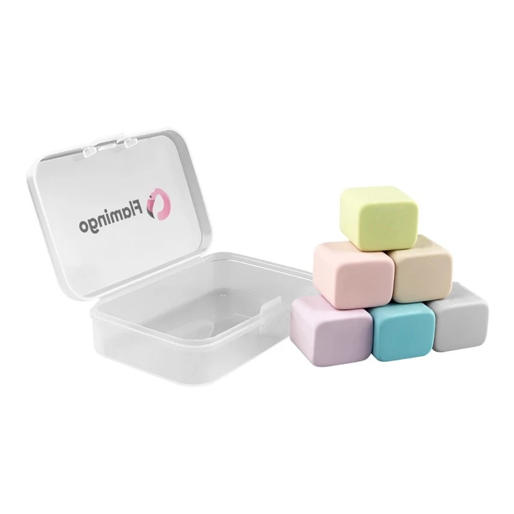 Happy Cube Rubber Eraser Set 1