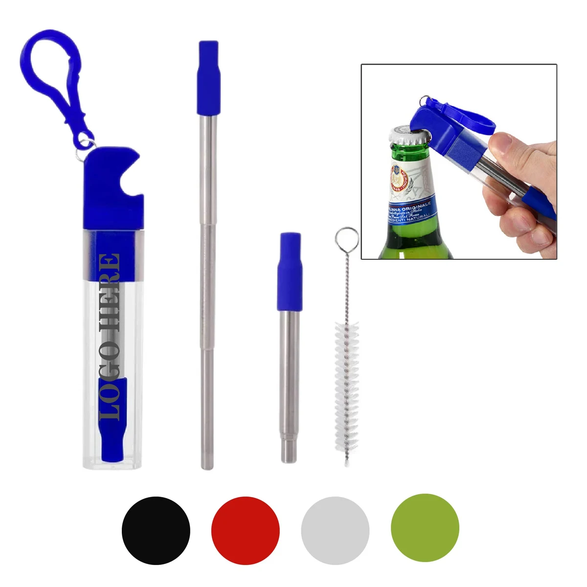 Bottle Opener Straw Kit 1