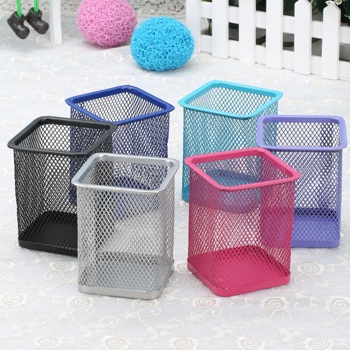 Mesh Basic Pencil Holder 1