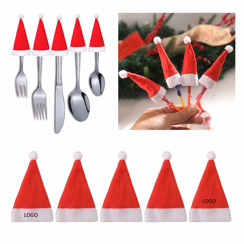 Mini Christmas Hat DIY Lollipop Candy Cover
