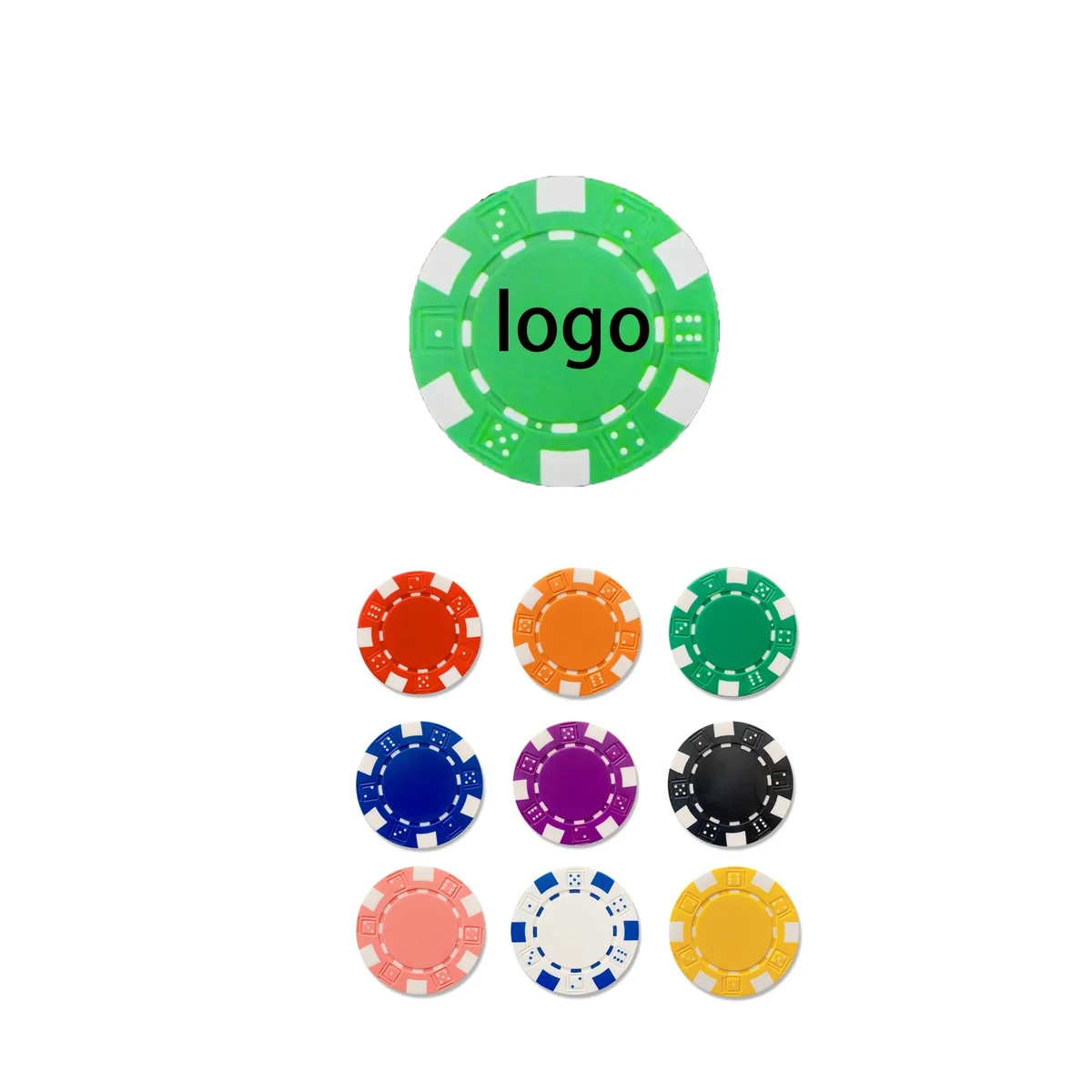 EntertaInment Custom ABS Plastic Chips 1