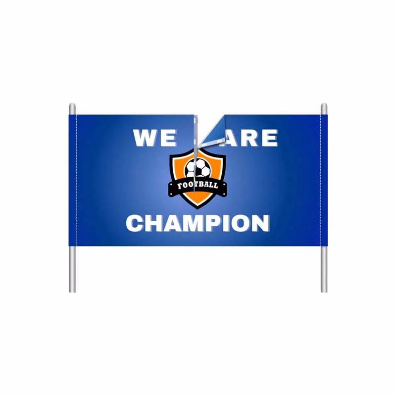 Break Away Banner with Left and Right Pole Pocket (1ft x1ft)