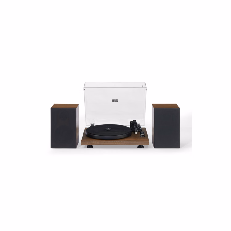 Crosley C62 Record Player with Speakers - Walnut