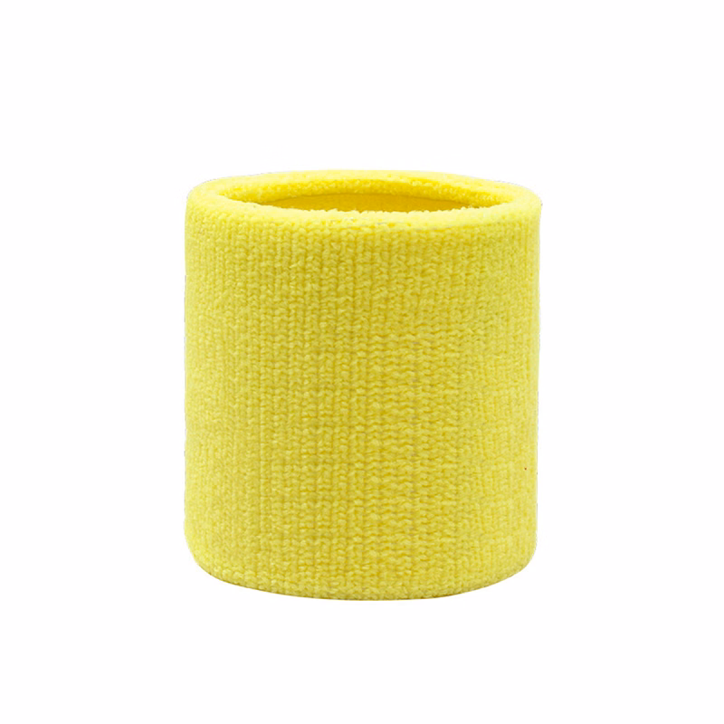 Cotton Terry Sweat Wristband Moisture Absorption