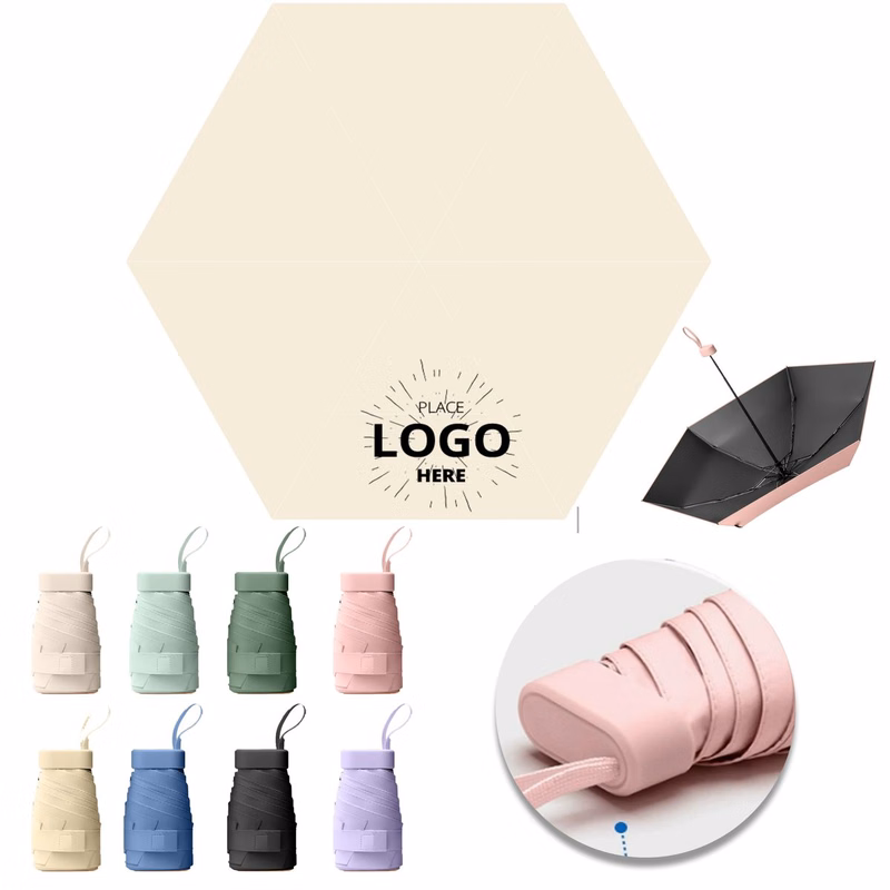 Rain & Sun Dual-Use Compact Umbrella