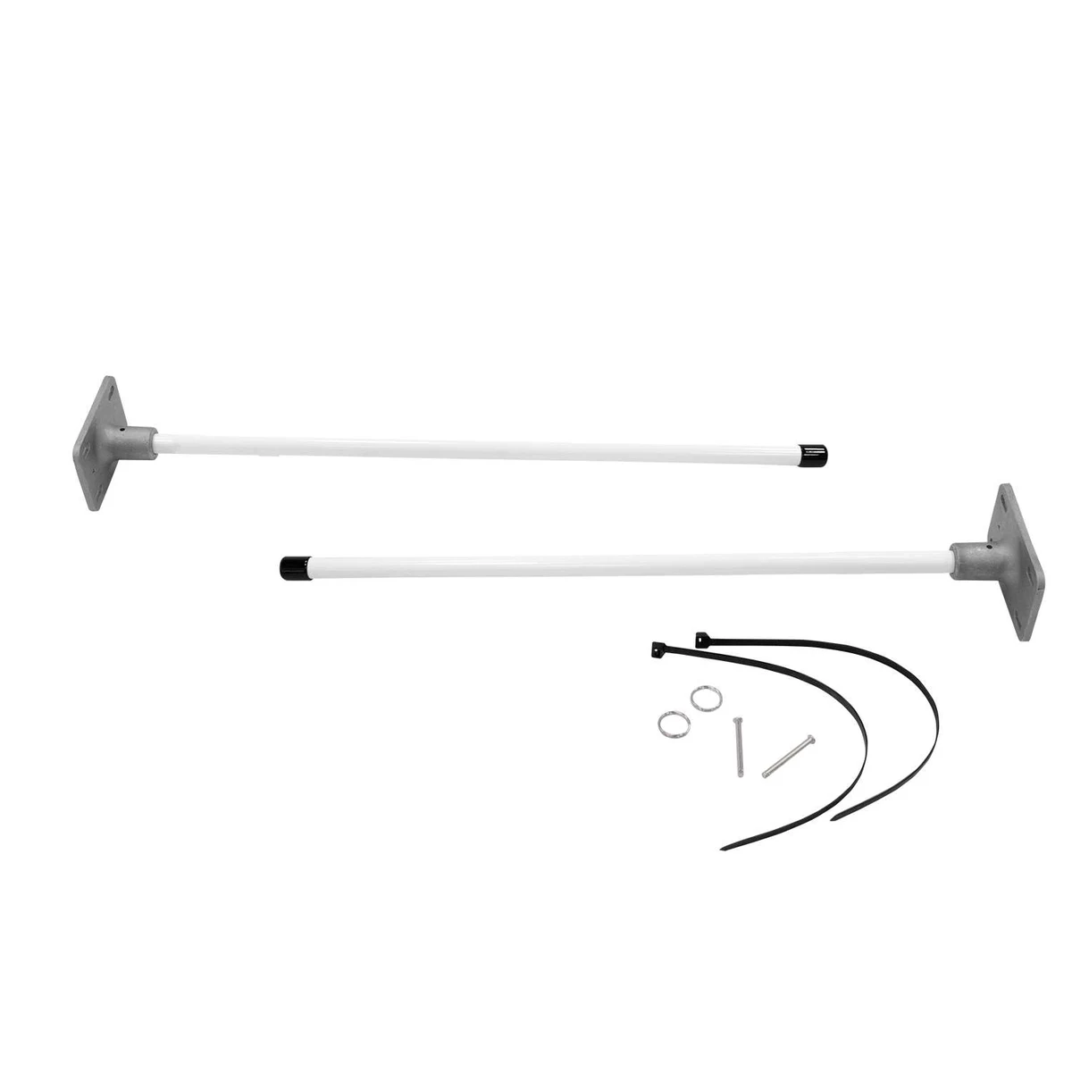 24" Vertical Wall-Mount Bracket System 1