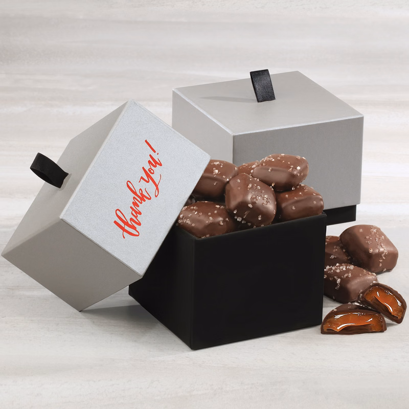Subtle Sophistication with Chocolate Sea Salt Caramels
