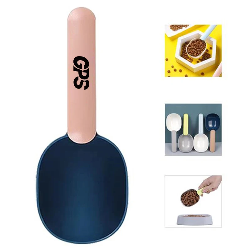7 7/8 " Pet Food Spoon With Clip 1