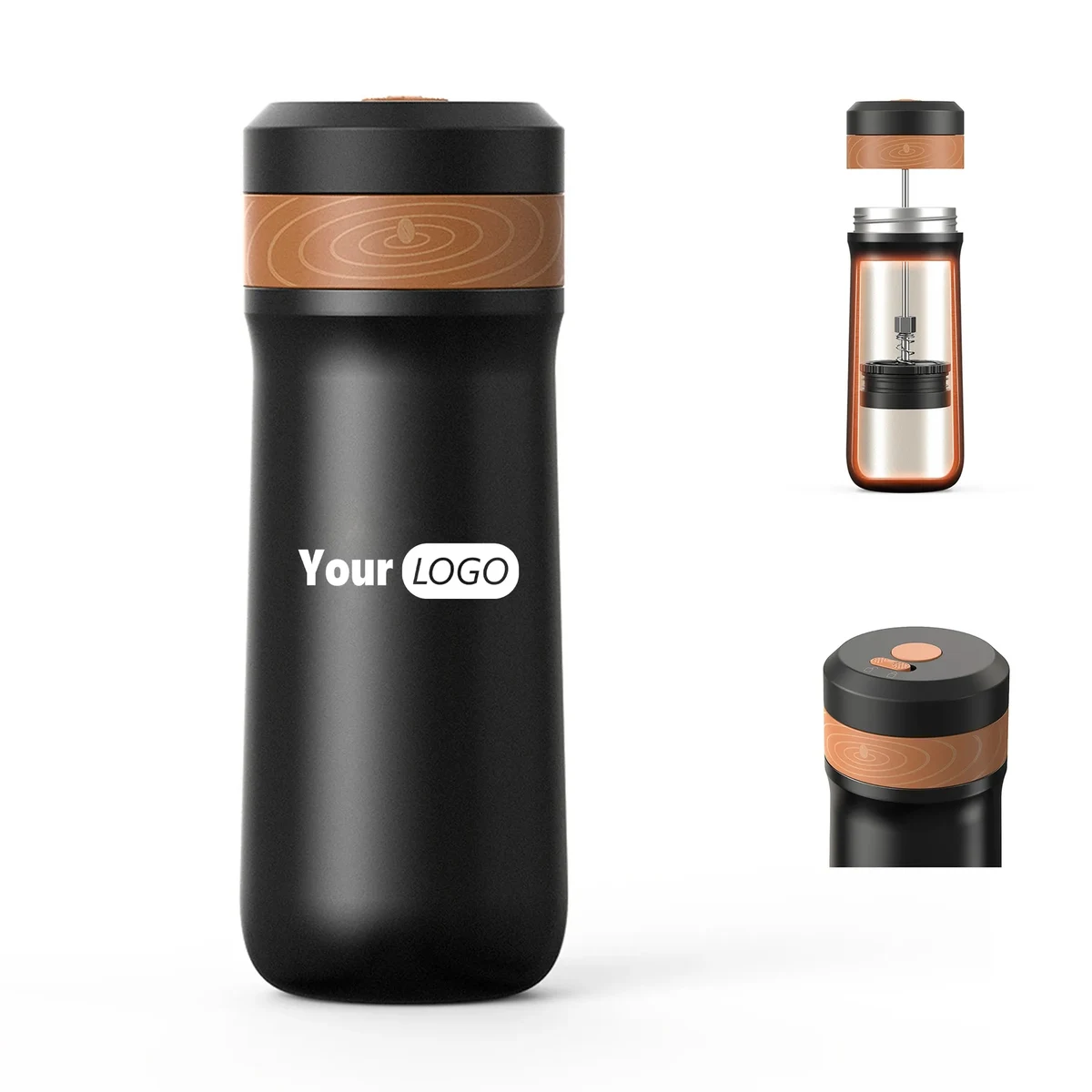 Portable French Press Coffee Maker 1