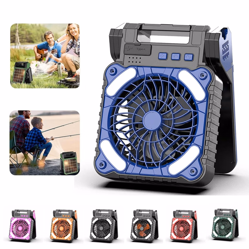 Solar Camping Fan
