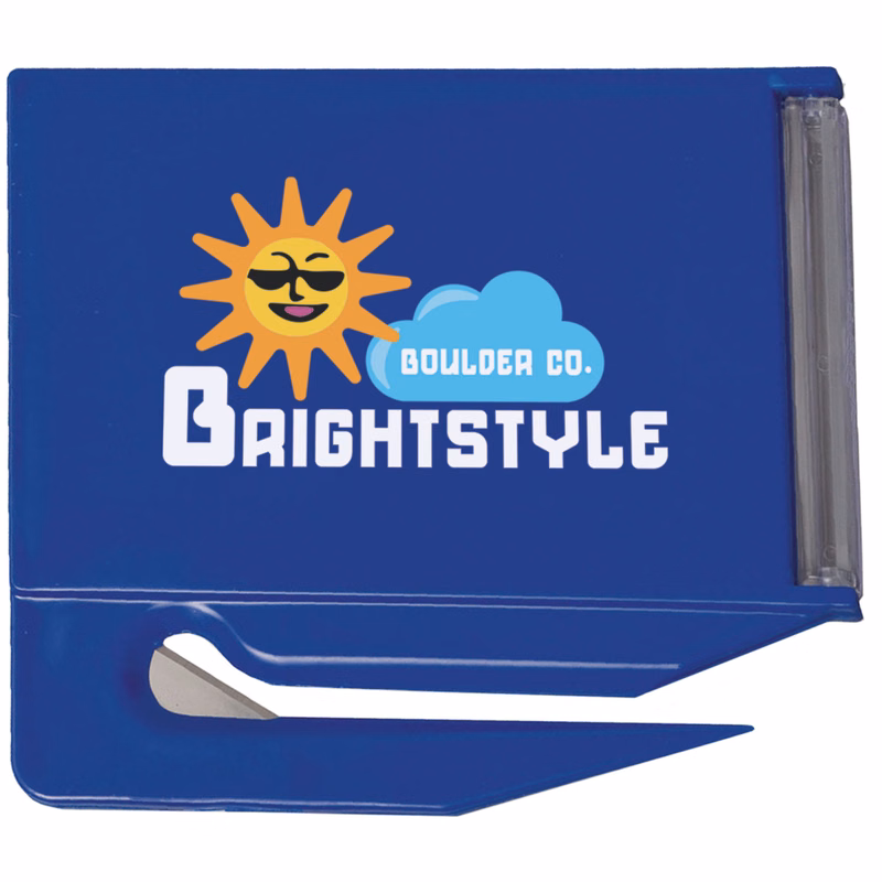 Business Card Letter Opener with Mirror