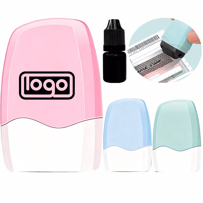 Refillable Privacy Roller Stamp