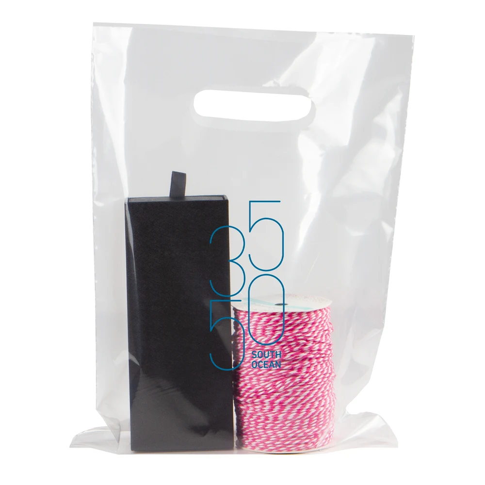 Clear Die Cut Merch Bag 1