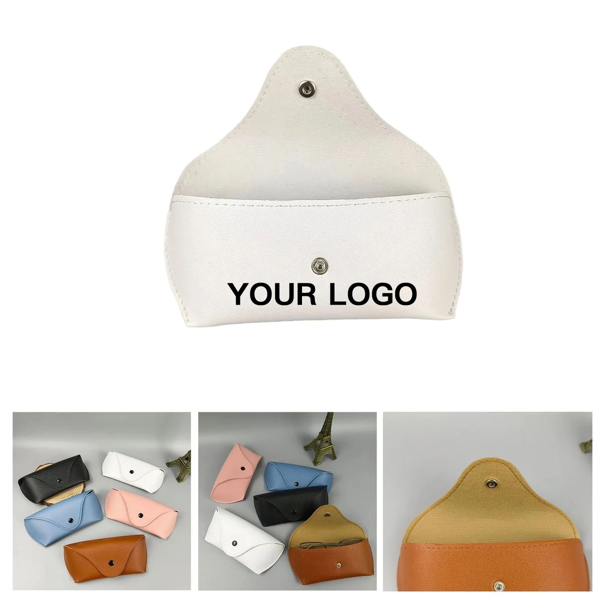 PU Leather Eyewear Case for Daily Protection 1