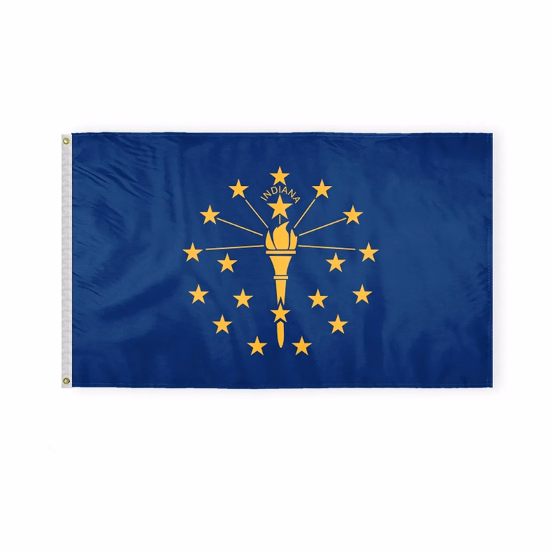 3'x5' Indiana ePoly Printed Flags
