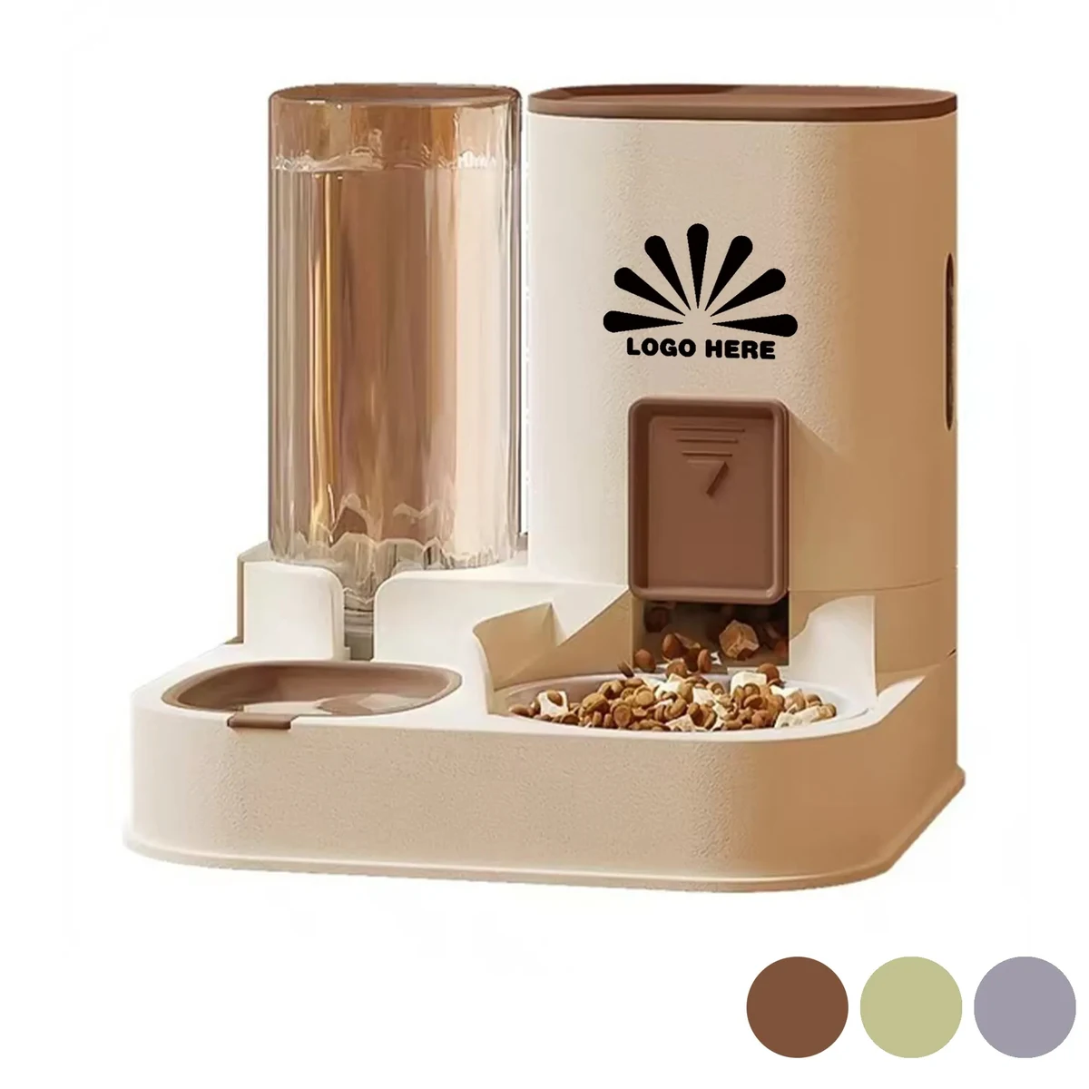 Large Capacity Pet Feeder With Customizable Logo 1