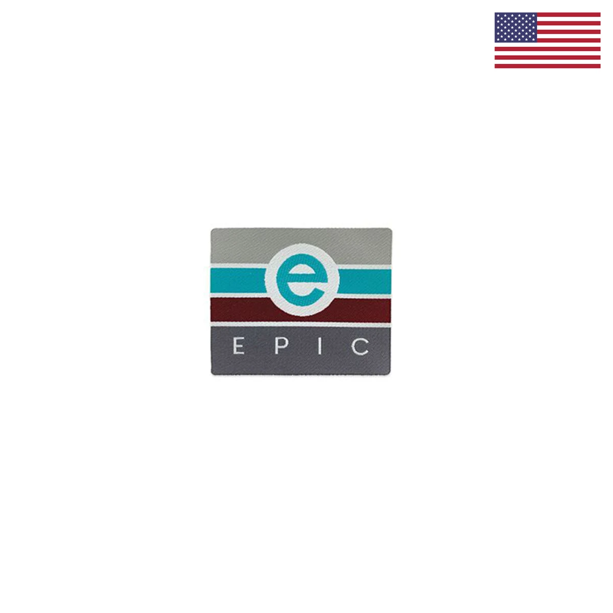 Woven Sticker (Stick-On) Up To 7 Sq. In. 1