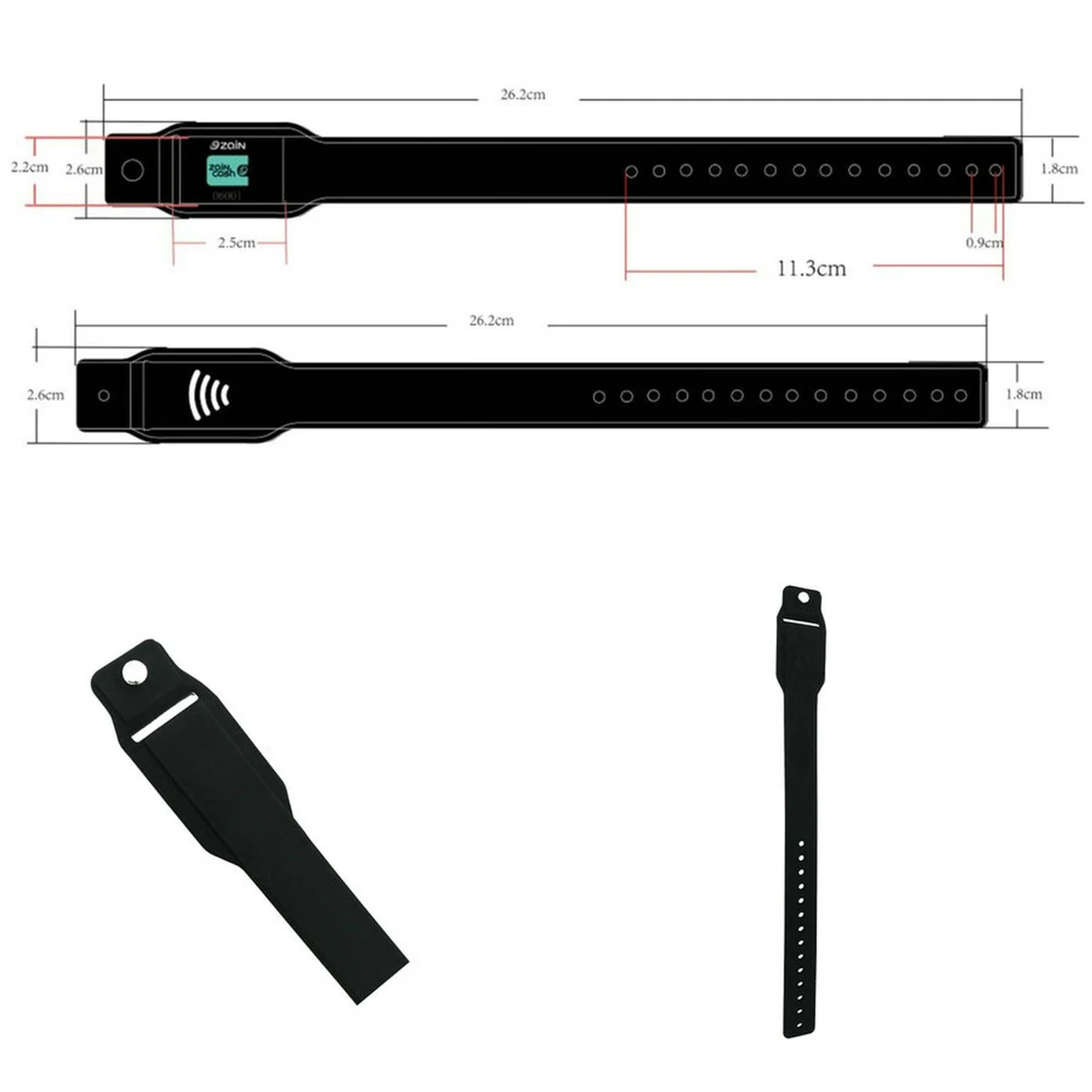 RFID Card Holder Silicone Bracelet 1