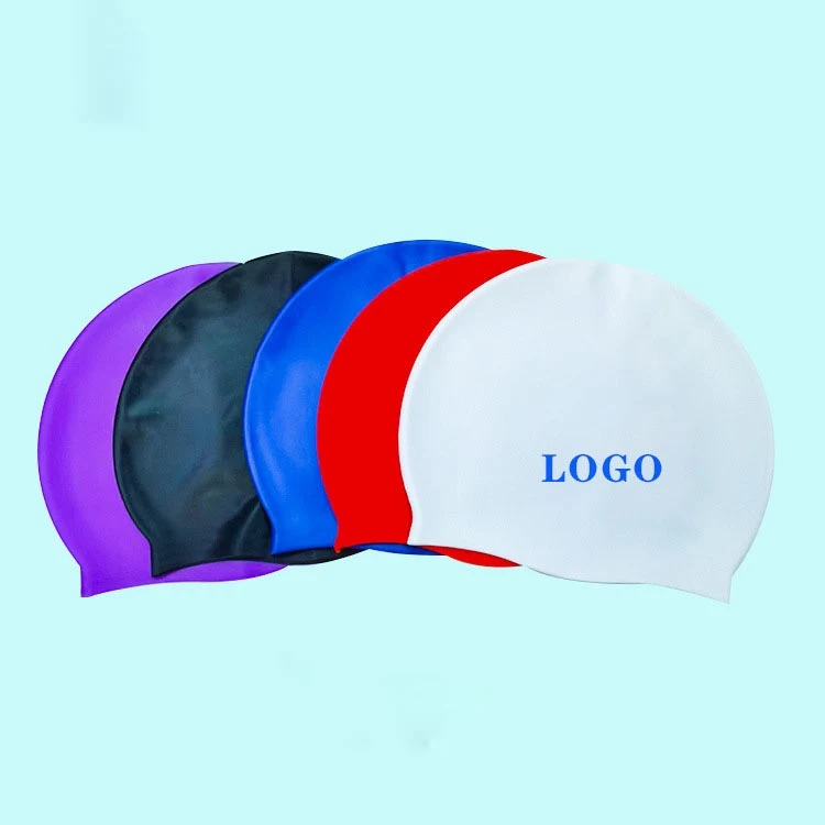 Silicone Unisex-Adult Swimming Caps 1