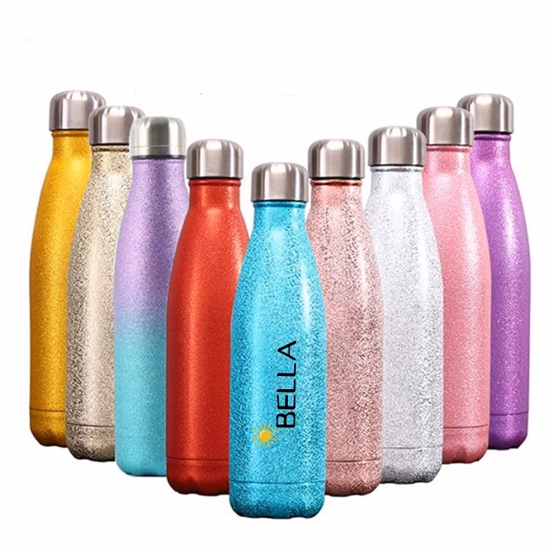 17 oz Vacuum Insulated Stainless Steel Sports Water Bottle