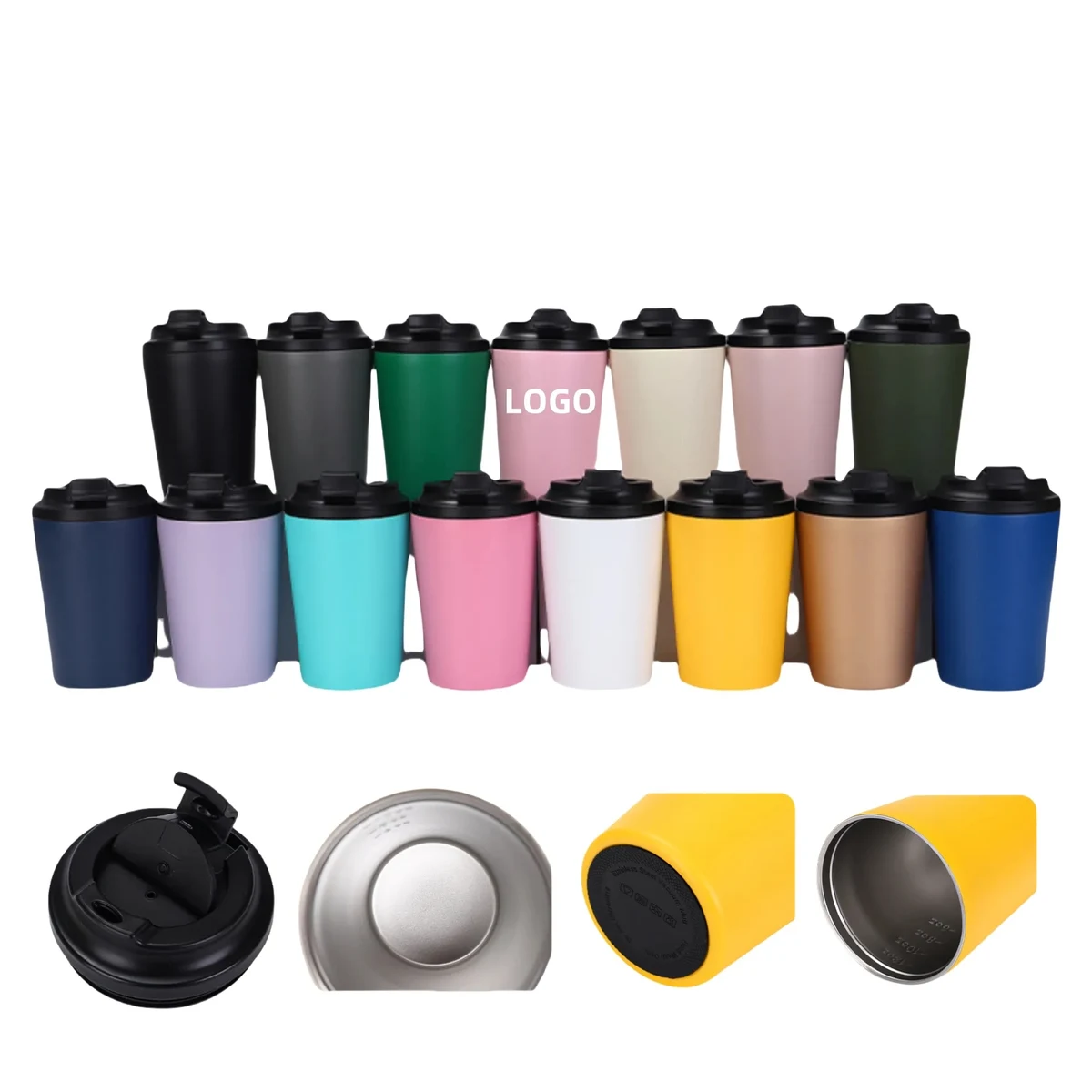 12oz 304 Stainless Steel Portable Travel Tumbler 1
