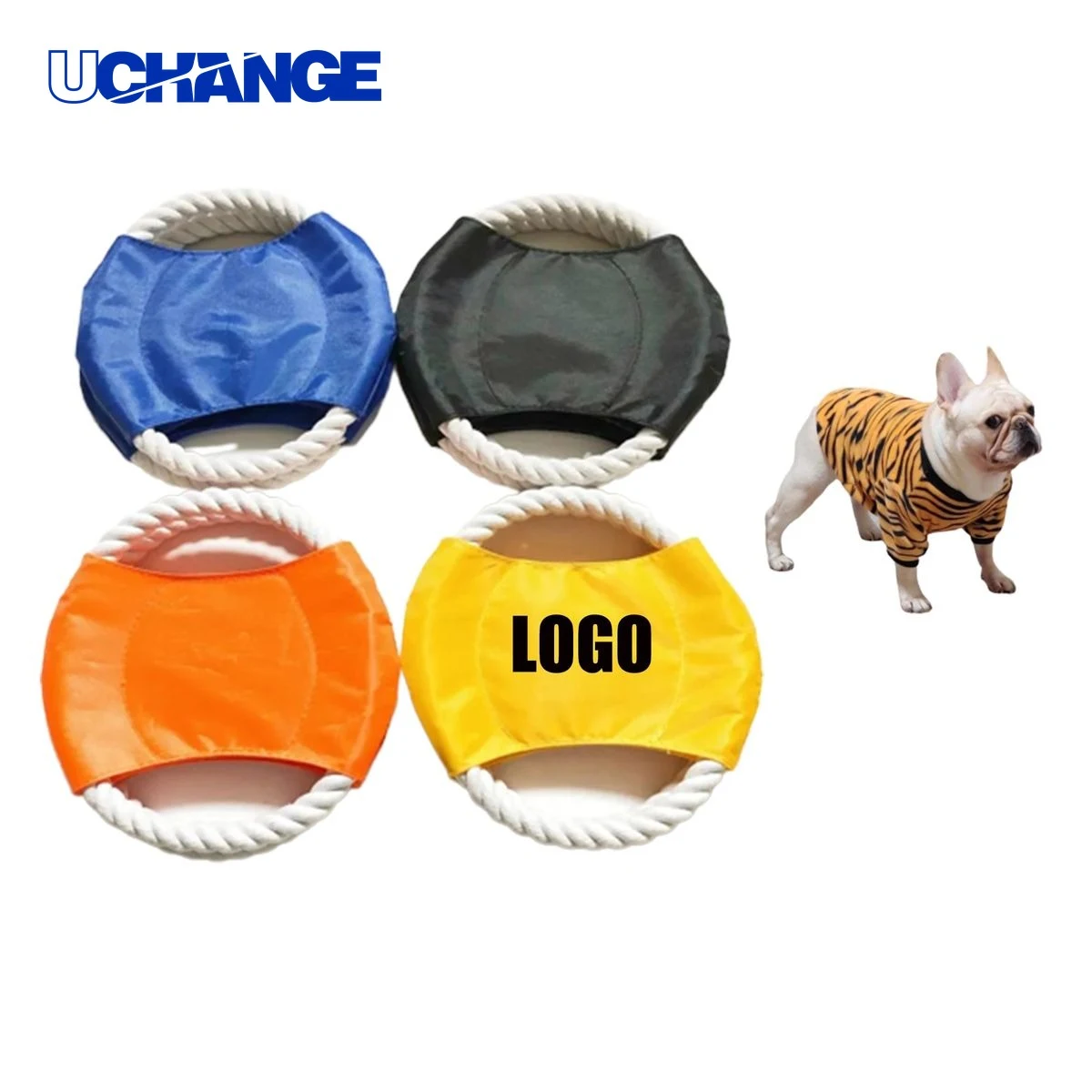 Pet Dog Chew Rope Flyer Toy 1