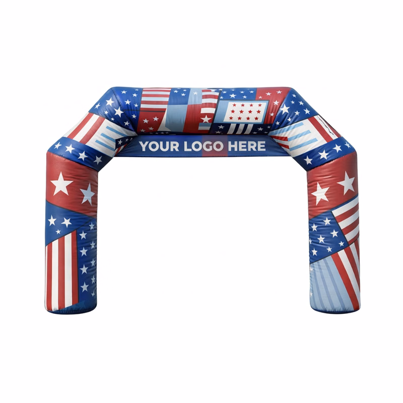 15' Cold Air Arch Hexagonal w/ Banner