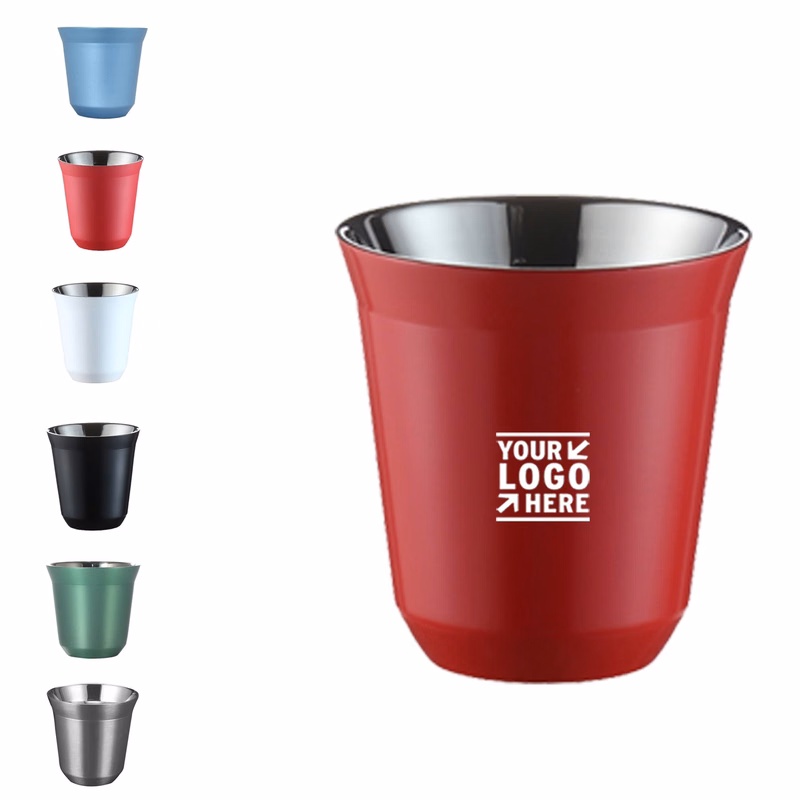 Stainless Steel Capsule Coffee Mug