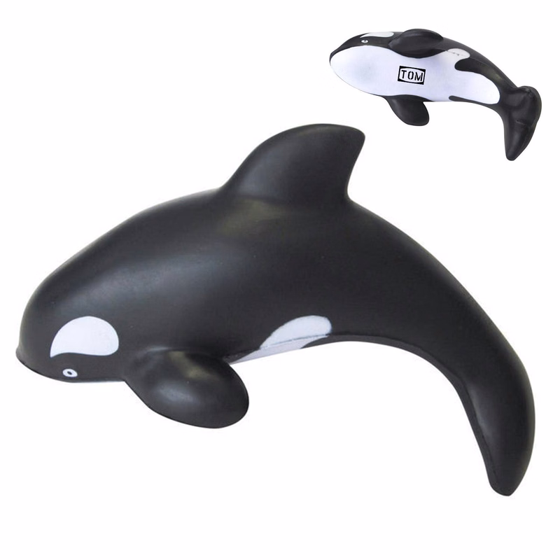 PU Simulated Whale High Elasticity Pressure Reducing Toy