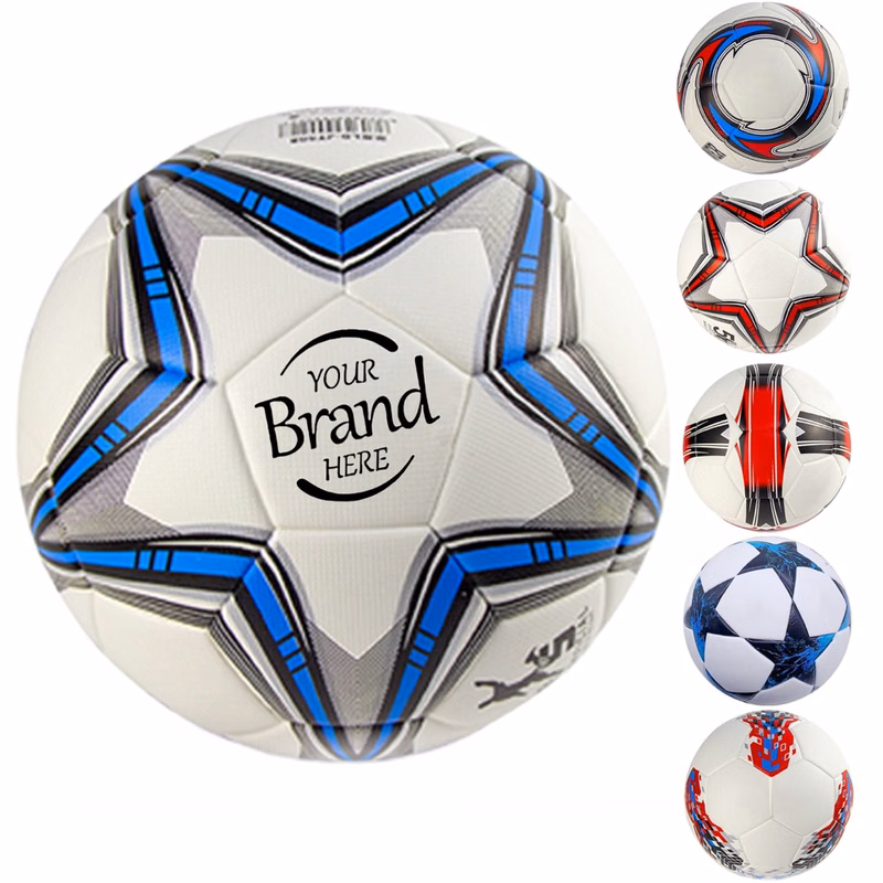 Custom PU Full Size Soccer Ball